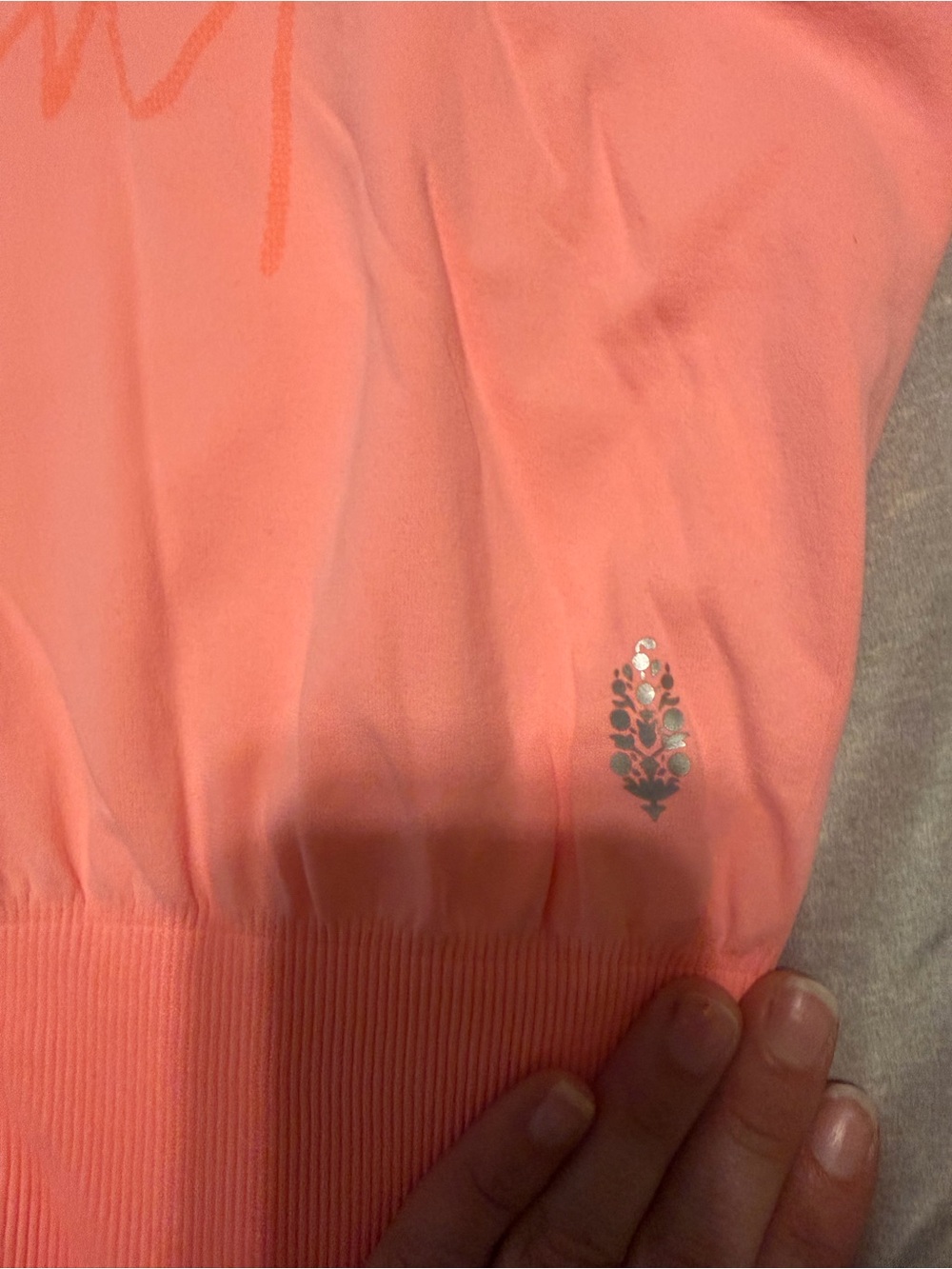 FP Movement by Free People Coral Pink Cropped Tank - Picture 3 of 5